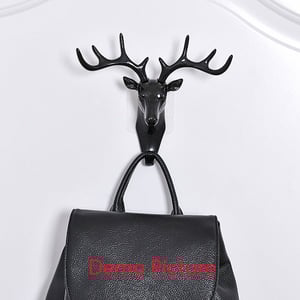 Deer Head Wall Hooks - Grey