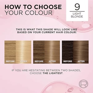 L'Oreal Paris Excellence Creme Haircolour - 9 natural Light Blonde•