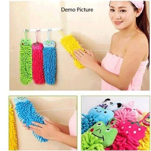 Cartoon Microfiber Duster - Blue