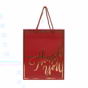 Red Color Special Gift Bag - Thank You