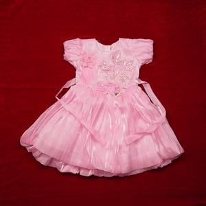 Baby Party Dress (2.5 - 5 Years) - TMEC-04 Pink