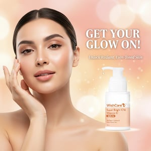 WishCare Super Bright C16 Vitamin C Serum 30ml  •