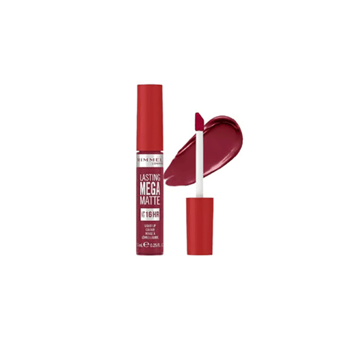 Rimmel Lasting Mega Matte Liquid lip colour 7.4ml - 930 Ruby Passion