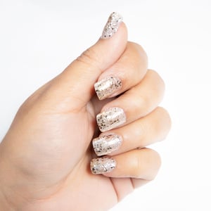 Nirvana Glitter Nail Enamel 8ml -Touched Angel 25