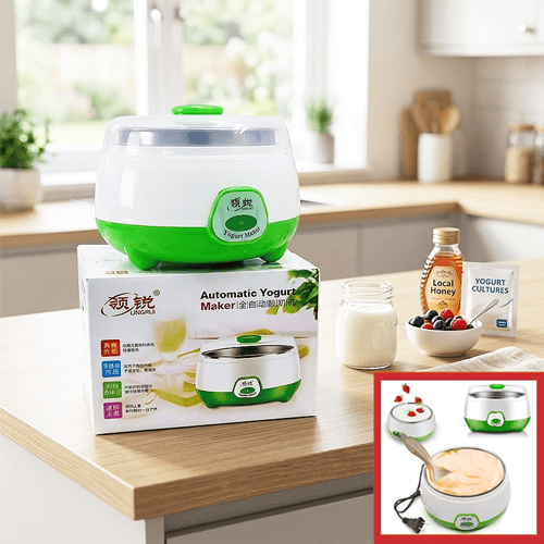 Electric Yogurt Maker 1L - Bright Green