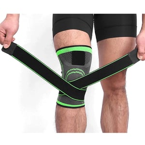 Knee Pressurized Fitness Braces - L