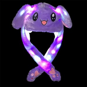 Ear Pop Up Lighting Cap - Pink Jigglypuff