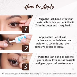 Ardell Natural False Eyelashes - 134 Black