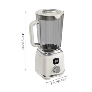 Rechargeable Citrus Juicer With Led Display - White