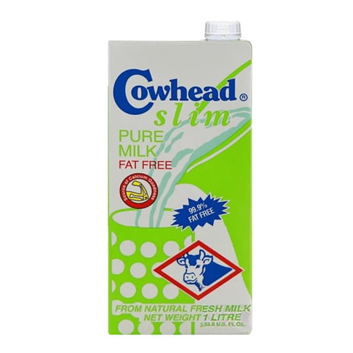 Cowhead Slim Fat Free Pure Milk 1litre•