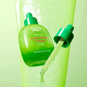 Eqqualberry Green Aid Aloe Pdrn Calming Serum 30ml  •