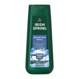 Irish Spring Moisturizing Face + Body Wash 591ml - Mountain Chill•