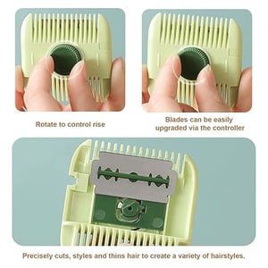 Hair Cutter Comb - Pink