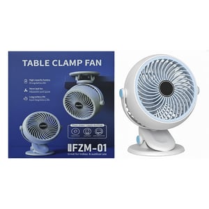Table Clamp Fan - Fzm-01 •