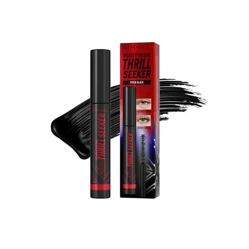 Rimmel London Wonder Volume Thrill Seeker 8ml - Pitch Black