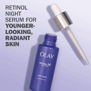 Olay Retinol 24 Max 2x Peptide Night Smoothing Serum 40ml •