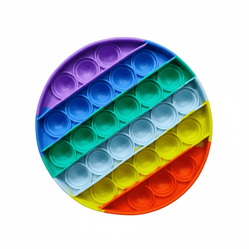 Silicone Pop-It Toy - Circle