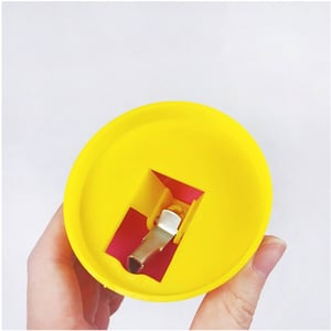 Dog Paw Prints Training Ring Bell - Pink