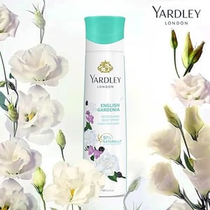 Yardley London English Gardenia Body Spray For Women 150ml  •
