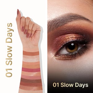 Swiss Beauty Select 12 Eyeshadow Palette - 01 Slow Days