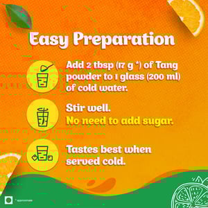Tang Instant Drink Mix 15.3g - Orange Flavor