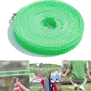 Nylon Non-Slip Clothes Line Rope 5m - Pastel Green