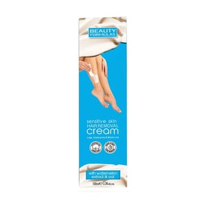 Beauty Formulas Sensitive Skin Hair Removal Cream with Watermelon Extract & Oat 100ml•