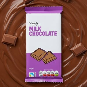 Simply Milk Chocolate 100g  •
