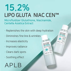 APLB Glutathione Niacinamide Facial Toner 160ml •