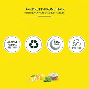 Dabur Vatika Naturals Lemon & Yoghurt Dandruff Guard Shampoo 1000ml•