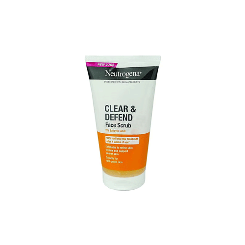 Neutrogena Clear & Defend Facial Scrub 150ml •