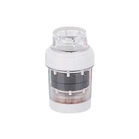 Magnetized Medical Stone Dual Filtration Water Strainer For Faucets - White