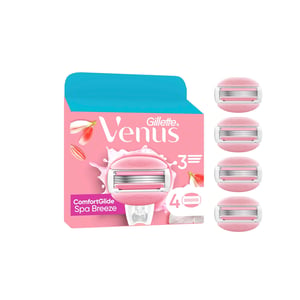 Gillette Venus ComfortGlide Spa Breeze Razor Blade Refills 4pcs  •