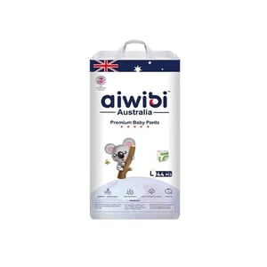 Aiwibi Australia Premium Baby Pants L (9-14KG) 44pcs•