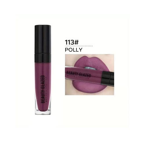 Beauty Glazed Matte Lipstick 8g - 113 POLLY