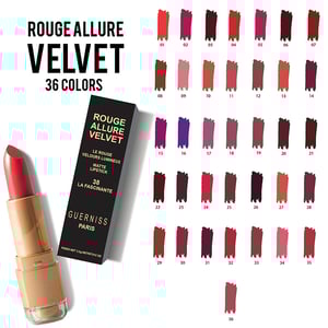 Guerniss Rouge Allure Velvet Matte Lipstick 3.5g - GS007