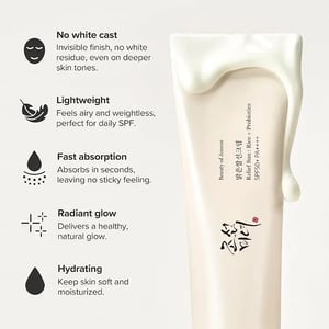 Beauty of Joseon Relief Sun: Rice + Niacinamide SPF50+ PA++++ Sunscreen 50ml •