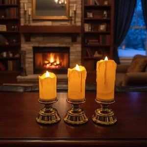 3pcs LED Candle Set