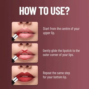 Swiss Beauty Pure Matte Lipstick 3.8g - 201 Russian Red
