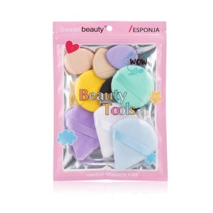 Sweet Beauty Makeup Remover Puff 9pcs