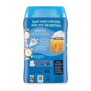 Gerber Probiotic Oatmeal Banana Cereal (6+ months) 227gm•