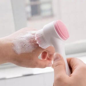 Kiss Lovely Facial Cleansing Brush - Light Purple