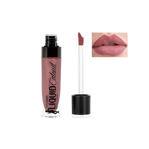 Wet n Wild Megalast Liquid Catsuit Matte Lipstick 6g - 924B Rebel Rose