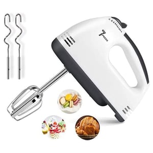 Electric Super Hand Mixer - White
