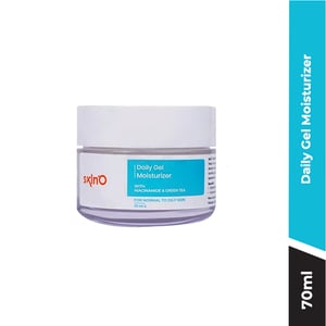 Skin’o Daily Gel Moisturizer With Niacinamide And Green Tea 70ml •