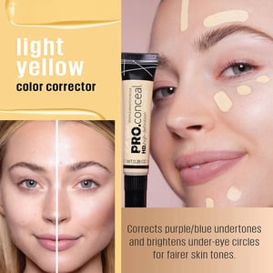 L.A. Girl HD Pro Concealer 8g - GC995 Light Yellow Corrector