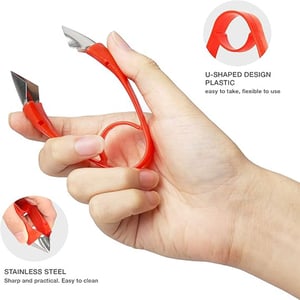 Veleka Fruit & Vegetable Huller - Red