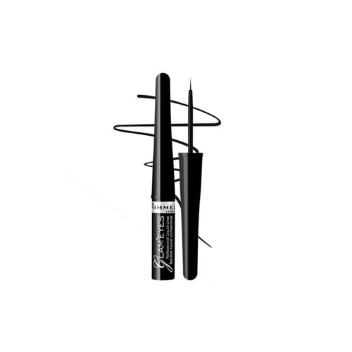 Rimmel Glam Eyes Professional Liquid Eyeliner 4ml - 001 Black Glamour
