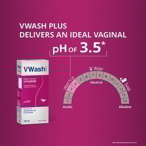 VWash Intimate Hygiene Wash 100ml•