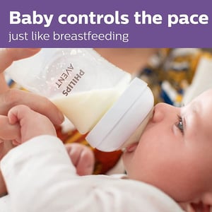 Philips Avent Natural Response Baby Bottle 260ml - 1m+ (9646)